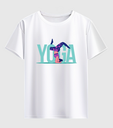 Yoga Unisex Half Sleeve T-Shirt
